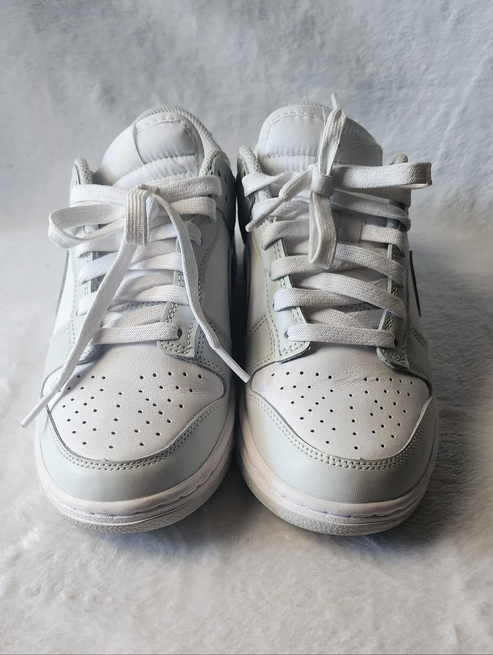 Nike Photon White and Grey Dunks